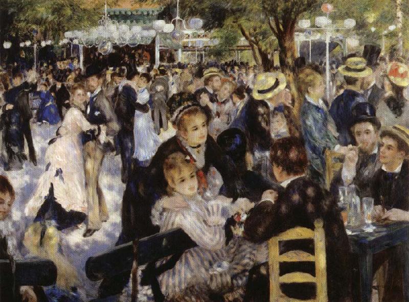 Pierre-Auguste Renoir Dance at the Moulin de la Galette Germany oil painting art